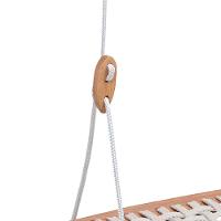 Balanço Garden Com Assento Em Corda Trançada Natural-bege - 4