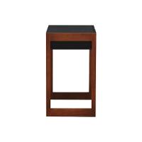 Aparador-escrivaninha Ondas 2 Gavetas - Amêndoa Preto - 6