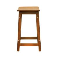 Banco Médio Confort Madeira Maciça Assento Anatômico - Amêndoa Madeira - 2