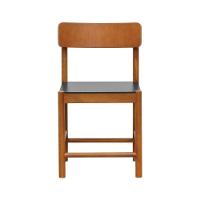 Cadeira Amber Madeira Maciça - Amêndoa Assento Mdf Bp Na Cor Preta - 5