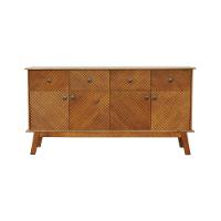 Buffet 4 Portas 4 Gavetas Maré Amêndoa - 3