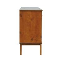 Buffet 4 Portas 4 Gavetas Maré Amêndoa - 5