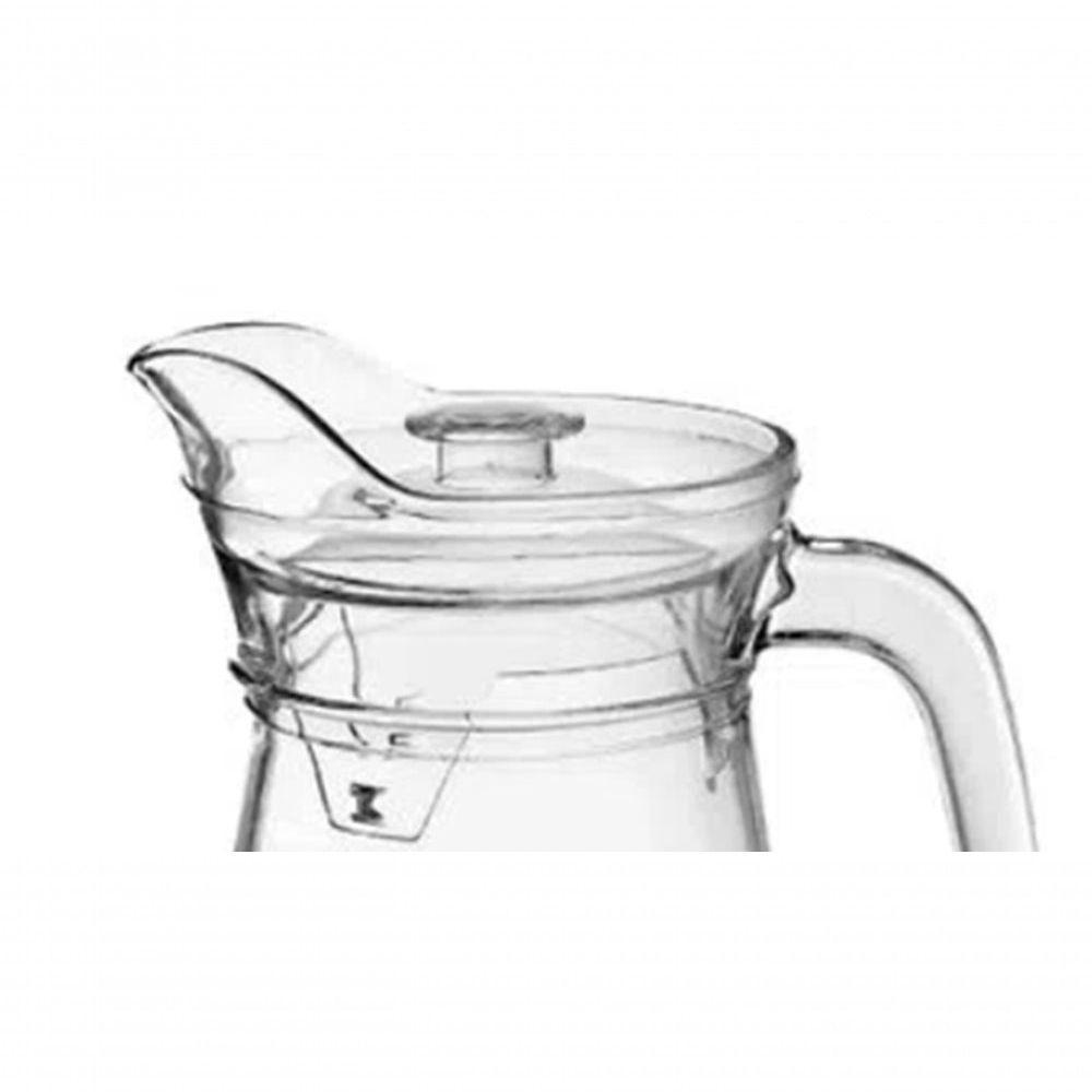Jarra De Vidro C- Tampa Suco água 1.5 Litros - 2