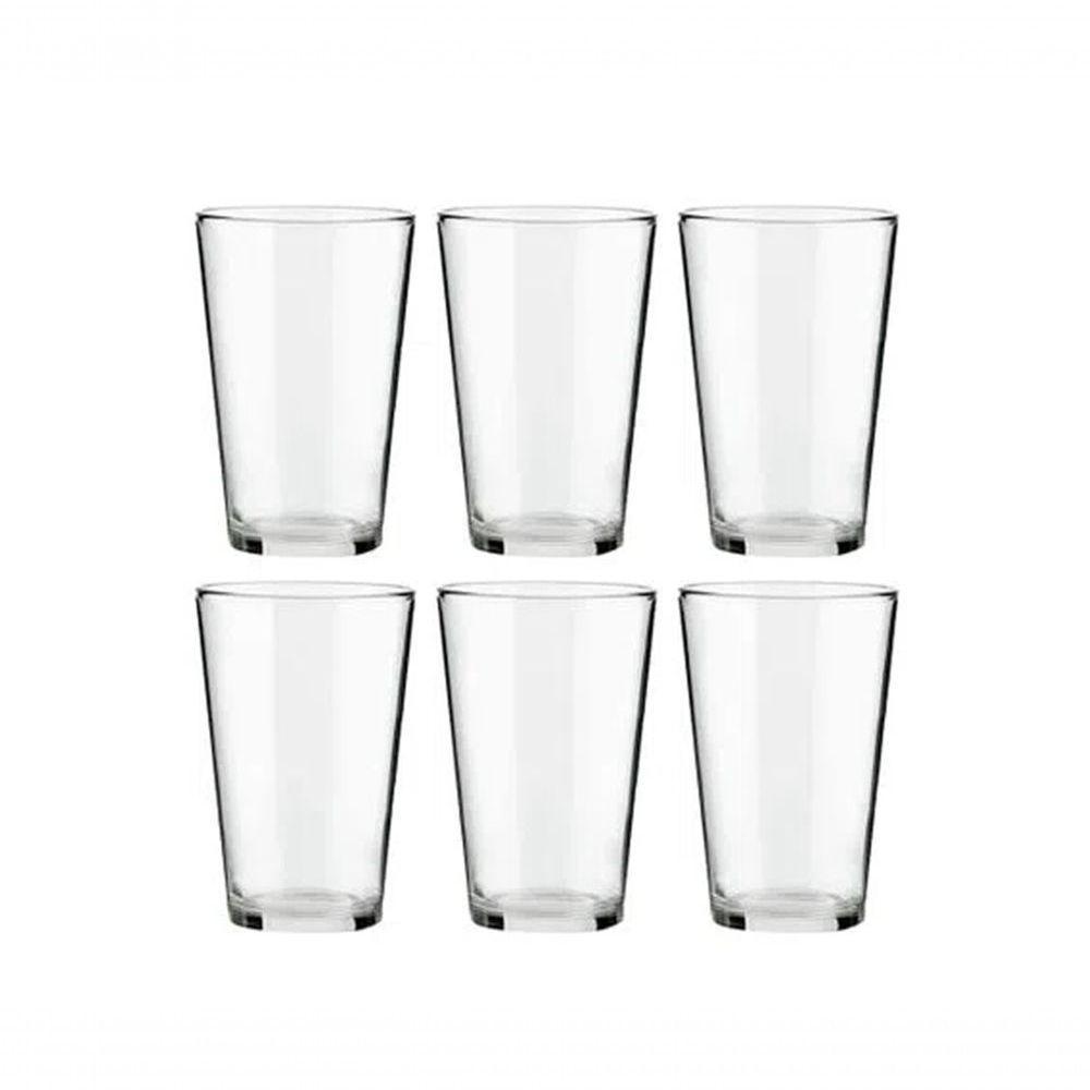 Jogo Copos Vidro Dia A Dia 6pcs 220ml - 1