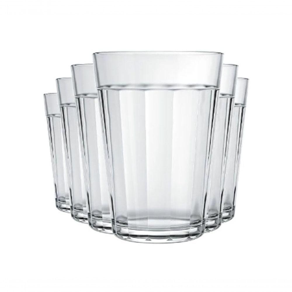 Caixa 24 Copos De Vidro Americano Tradicional Nadir Figueiredo 190ml Cerveja Boteco Bar - 6