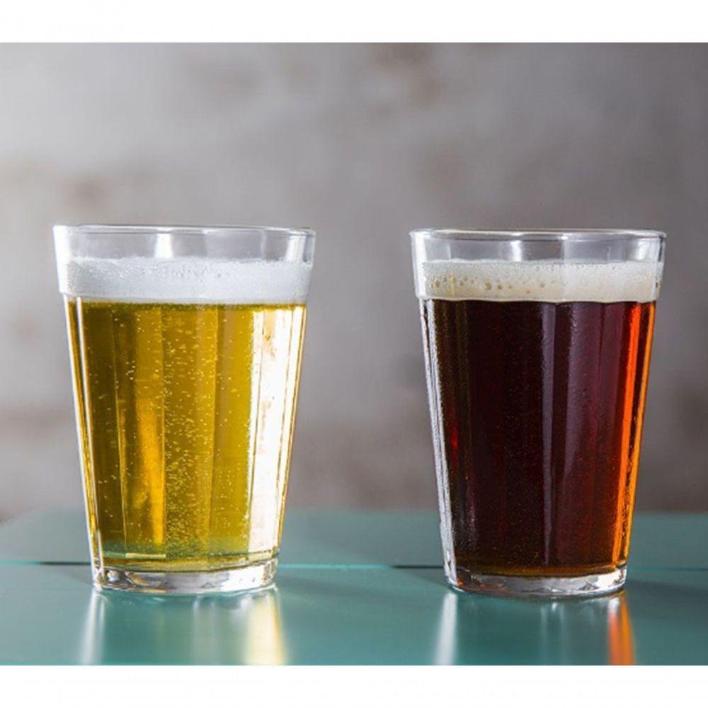 Jogo 24 Copos De Vidro Americano Tradicional Nadir Figueiredo 190ml Cerveja Boteco Bar - 2