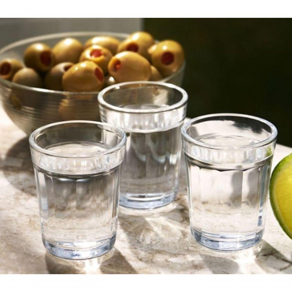 Jogo 6 Copo Dose Shot Aperitivo 45ml Tequila Cachaça Licor Pinga - 2