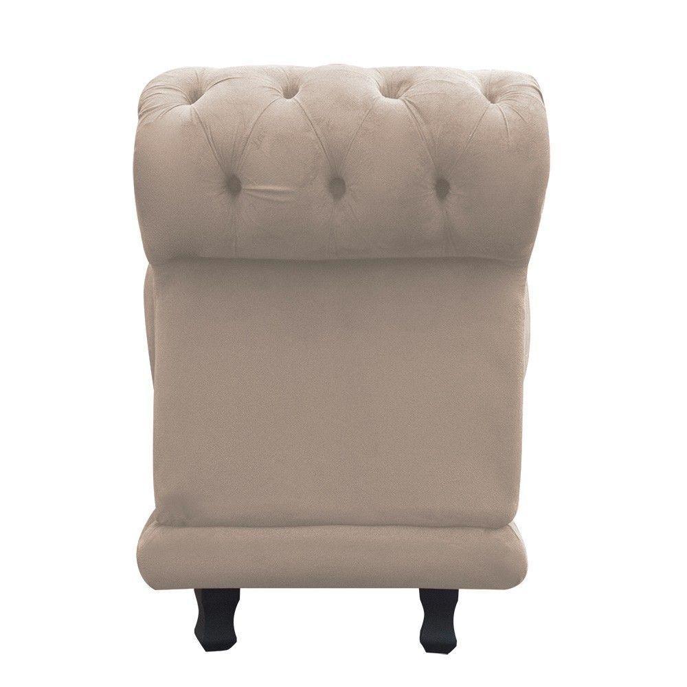 Recamier Barcelona Suede Bege - 9