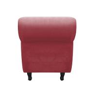 Recamier com Baú Itália Suede Rose - 6