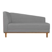 Recamier Monet Composê Corano Nozes Linho Base De Madeira - 5