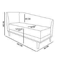Recamier Monet Composê Corano Nozes Linho Base De Madeira - 7