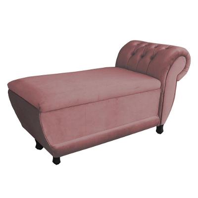 Recamier Goya Veludo Rose