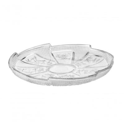 Fruteira De Mesa Em Vidro Cristal 28cm Centro De Mesa
