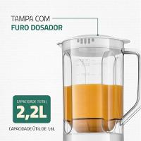 Liquidificador Pratic Power Mondial Branco L-97-W 60hz 127V - 3