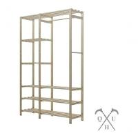 Móvel Pinus Para Secar E Organizar Roupas Lavanderia - 3