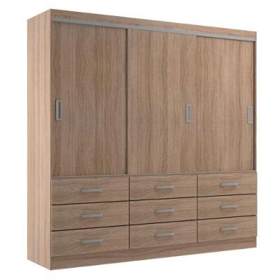 Guarda Roupa Casal Isabela 03 Portas 09 Gavetas - Demolição Demolição