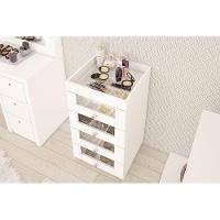 Gaveteiro p/ Escritório PE2009 c/ 4 Gavetas e Rodízios Branco - Tecno Mobili - 2