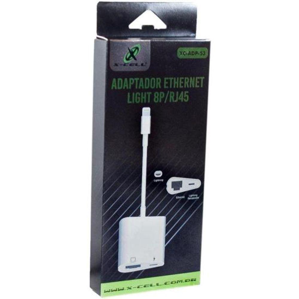 Adaptador Ethernet Lightning Rj45 Flex Branco - 4