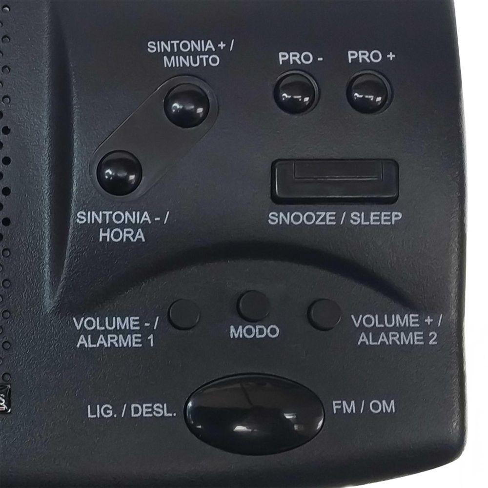 Rádio Relógio Digital Motobras Rm-rrd22 - 9