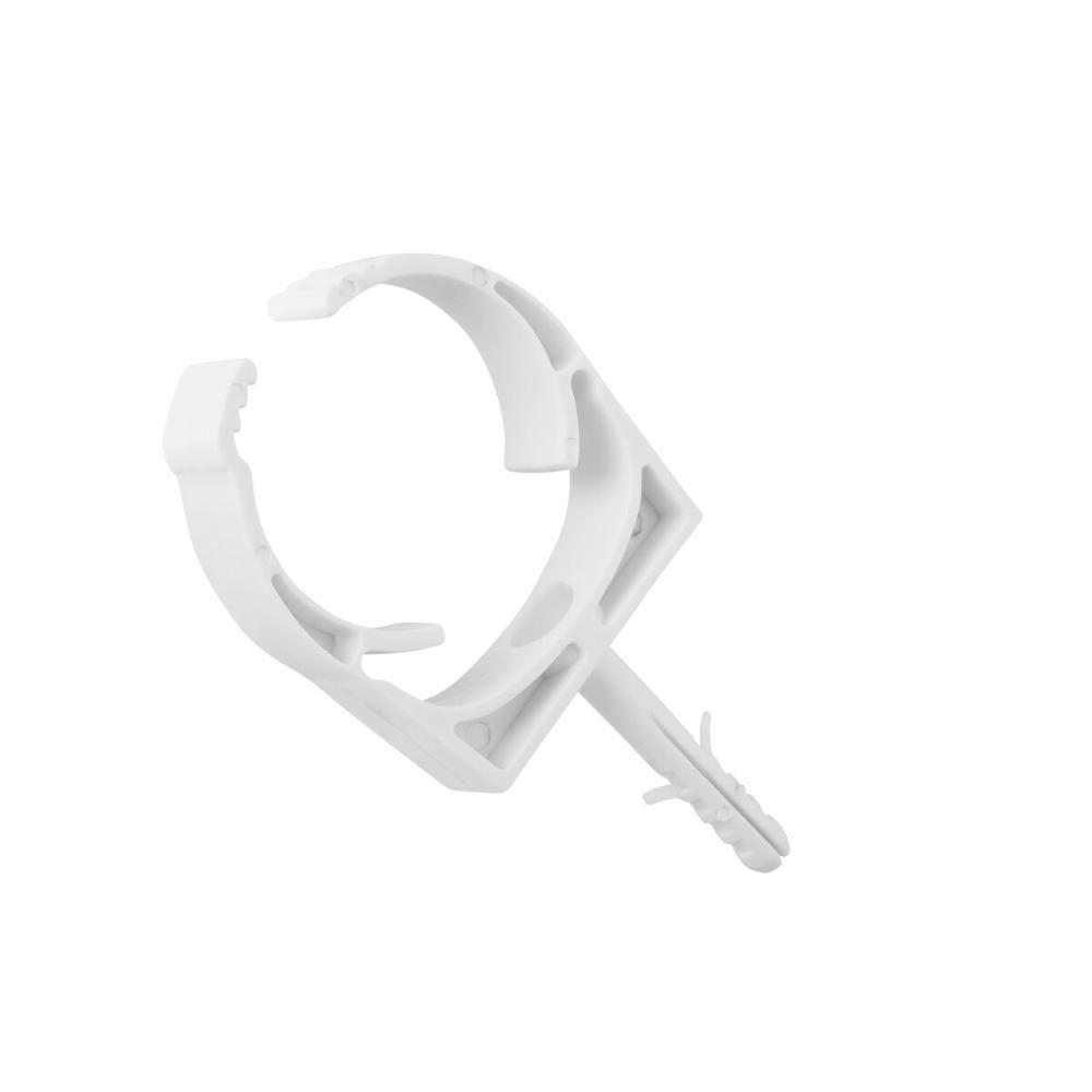 Abraçadeira 3/4 Polegada Com Bucha Tramontina Branca - 1