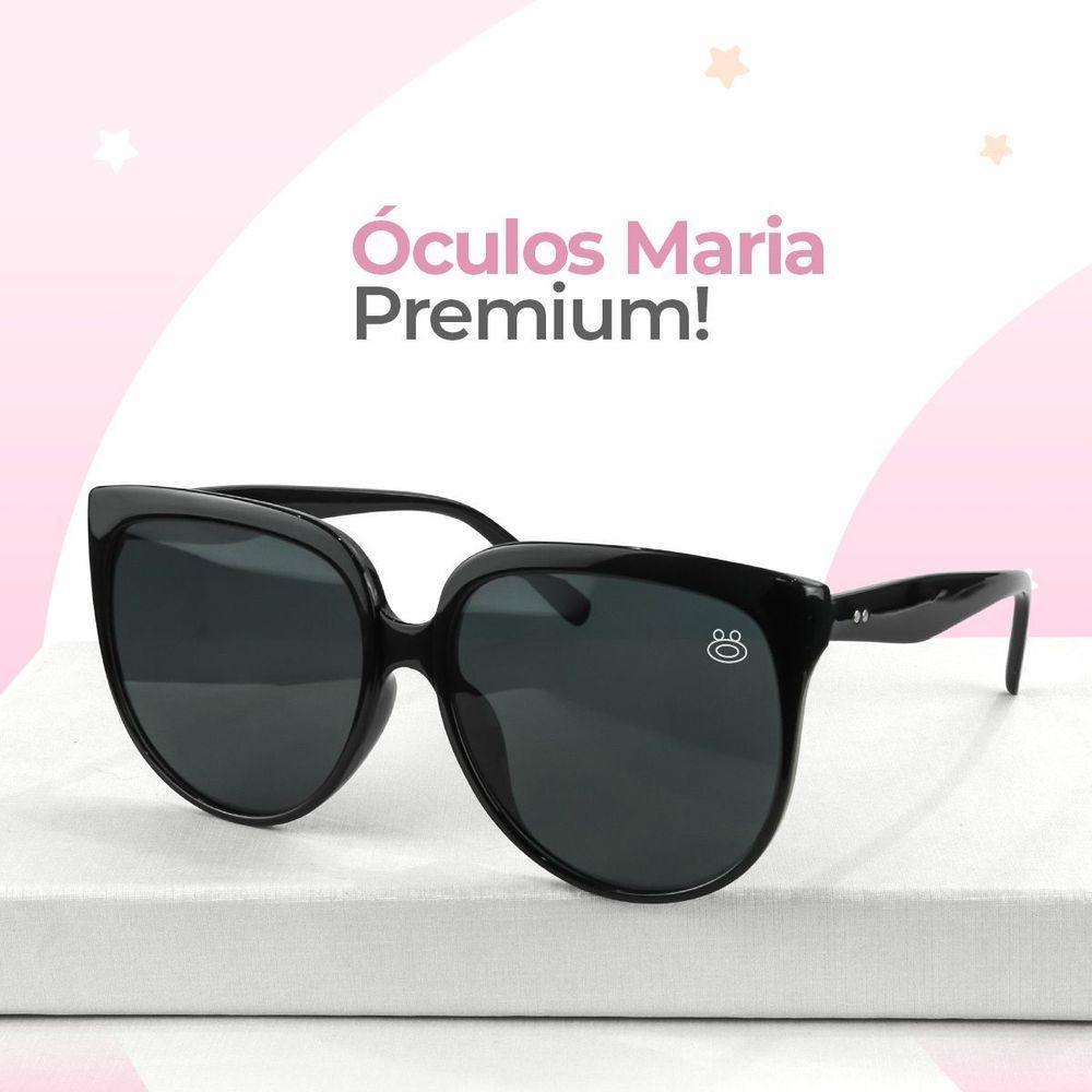 Relogio Feminino Preto Aço Inox + Oculos Sol Proteção Uv Qualidade Premium Presente Social - 6