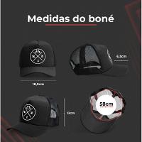 Bone + Relogio Masculino Aço Silicone Ajustavel Analogico Qualidade Premium Redinha - 5