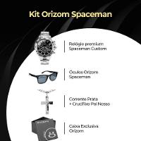 Relogio Masculino Aço Inox + Cordão + Oculos Proteção Uv Garnde Grande Casual Analogico - 8