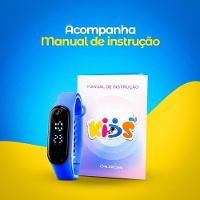 Relogio Digital Ajustavel Prova Dagua Infantil Bracelete Esportivo Resistente Silicone
