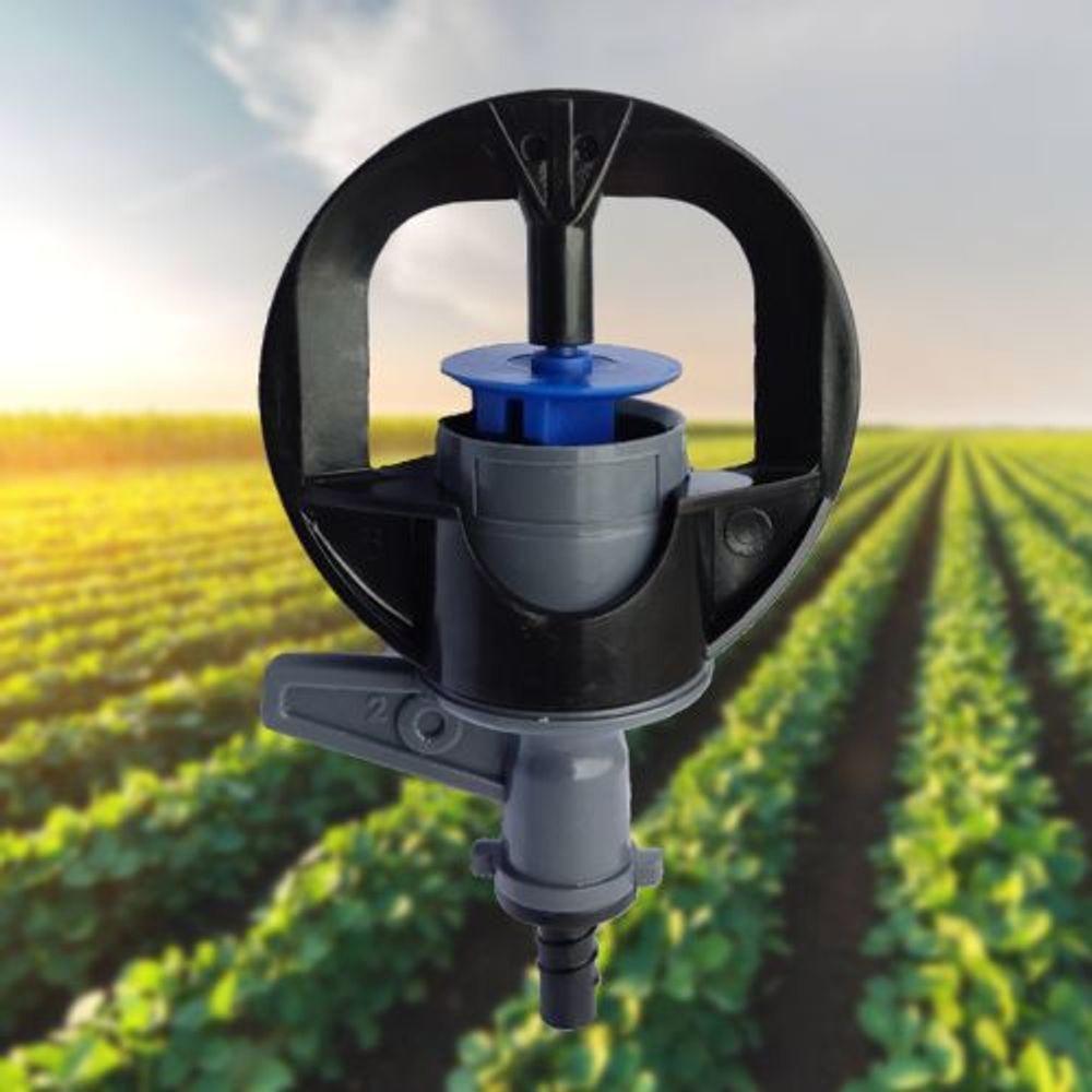 Microaspersor Asa Gir Azul Bocal Cinza 71l-h- Irritec (kit C-10) Vazão Azul-cinza= 71 L-h - 4