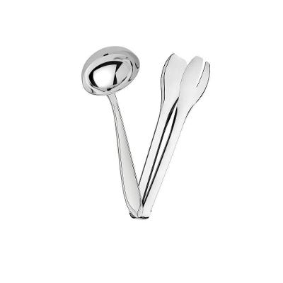 Conjunto Concha Terrina Laguna Com Pegador Universal Utility Em Aço Inox Tramontina