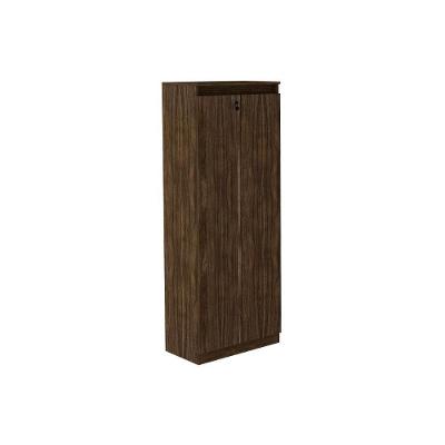 Armário de Escritório ME4151 2 Portas c/ Chave Nogal - Tecno Mobili