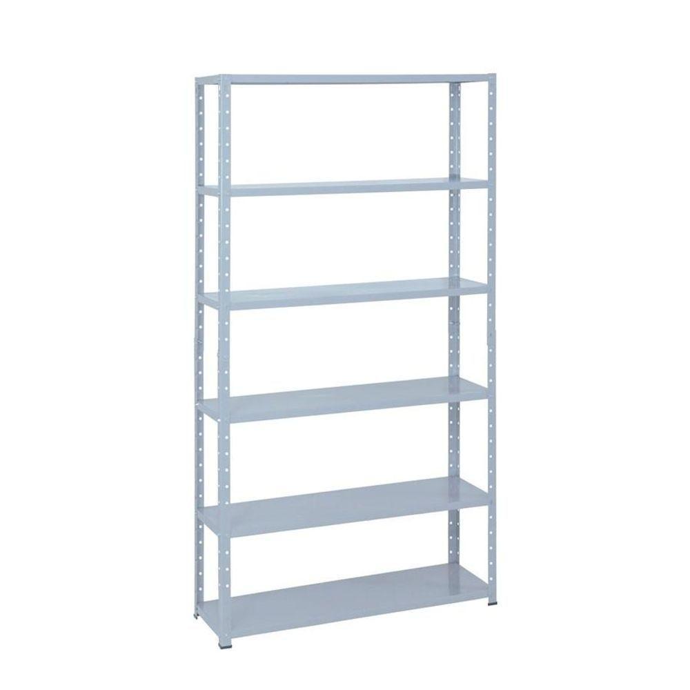 Estante Leve De Metal Reforçada 40 Cm 6 Níveis 25kg Por Bandeja - Sa Gôndolas - 1