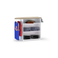 Passadeira De Roupas Com Armário 2 Portas Bianca Max Branco - 2