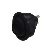 Interruptor Redondo 10a-127v. 6a-220v Preto - 3