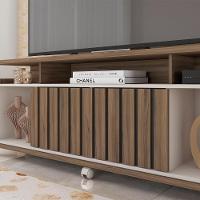 Bancada Rack Para Tv Até 65 Polegadas Stars Marrom Caemmun - 5