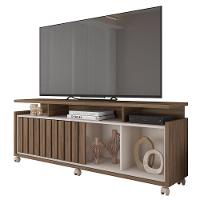 Bancada Rack Para Tv Até 65 Polegadas Stars Marrom Caemmun - 6
