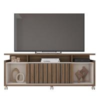 Bancada Rack Para Tv Até 65 Polegadas Stars Marrom Caemmun - 9