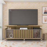 Rack Bancada Para Tv Até 65 Polegadas Stars Marrom Caemmun - 2