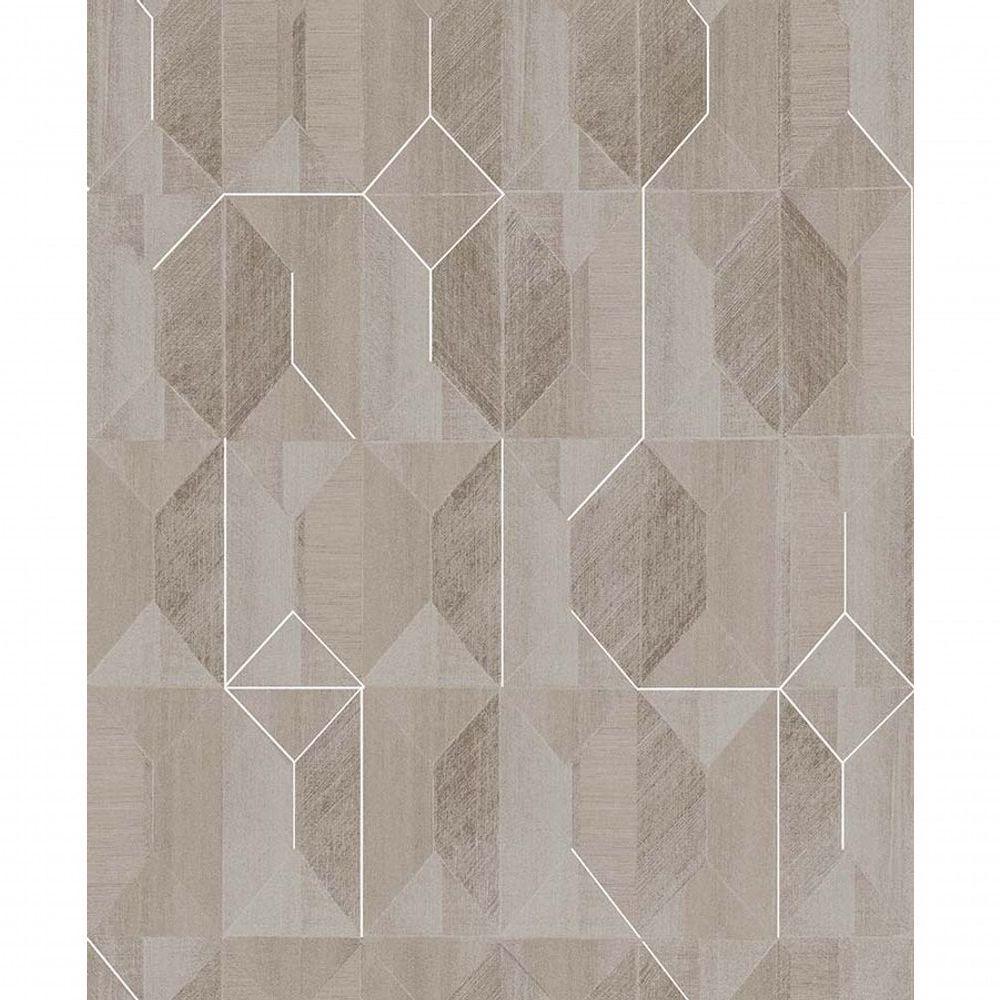 Papel De Parede Importado Geométrico Avalon 229- Tnt Antichamas. - 1