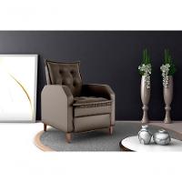 Poltrona Papai Reclinável Sala Mx 65 Yaris Veludo Marrom Matrix Original - 4