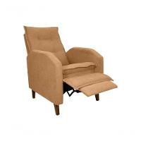 Poltrona Papai Reclinável Sala Mx 65 Yaris Buclê Ferrugem Matrix Original - 2