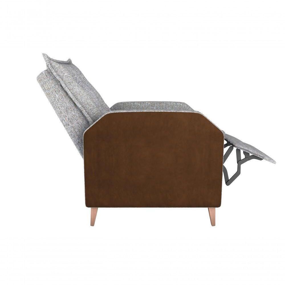 Poltrona Papai Reclinável Sala Mx 65 Yaris Whisky Matrix Original - 2