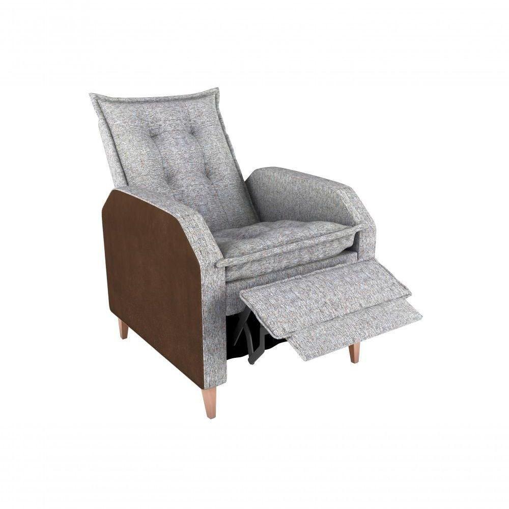 Poltrona Papai Reclinável Sala Mx 65 Yaris Whisky Matrix Original - 3