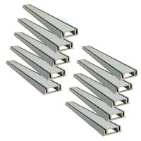 Kit 10 Grelha Linear Invisível Com Caixilho Bege 100x8cm - 1