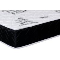 Cama Box Solteiro: Colchão Espuma Orthoflex D28 Nápoles + Base CRC Suede Black(88x188) - 3