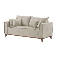 Sofá 4 Lugares Living Linho M-46 Martins Creme - 1