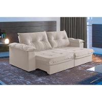 Sofá 2 Lugares Retrátil E Reclinável Martins M-164 Veludo Creme - 2