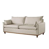 Sofá 5 Lugares Living Linho M-168 Martins Creme - 1