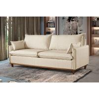 Sofá 5 Lugares Living Linho M-168 Martins Creme - 3