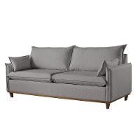 Sofá 4 Lugares Living Linho M-168 Martins Cinza - 1